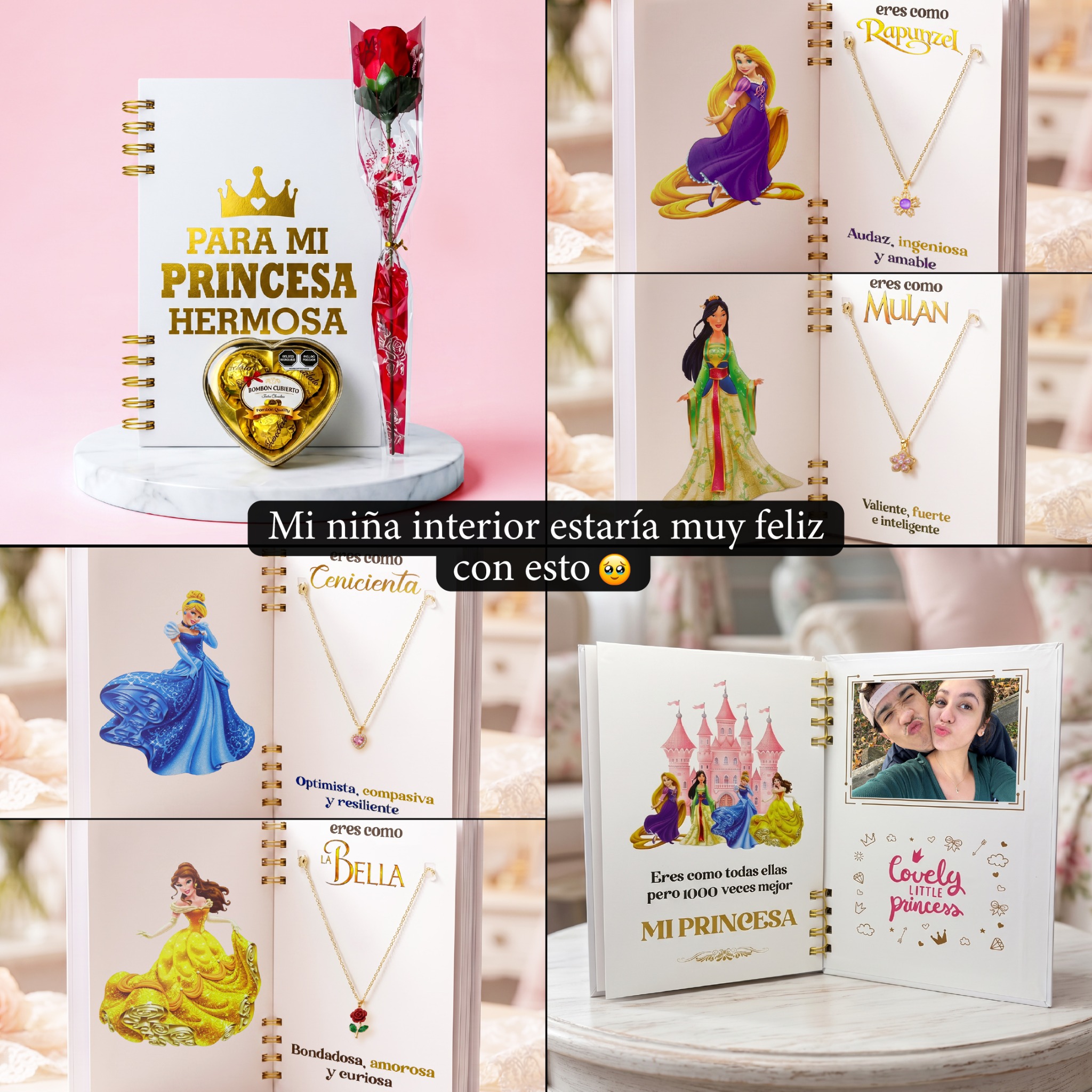 Collares con diseños de personajes Disney