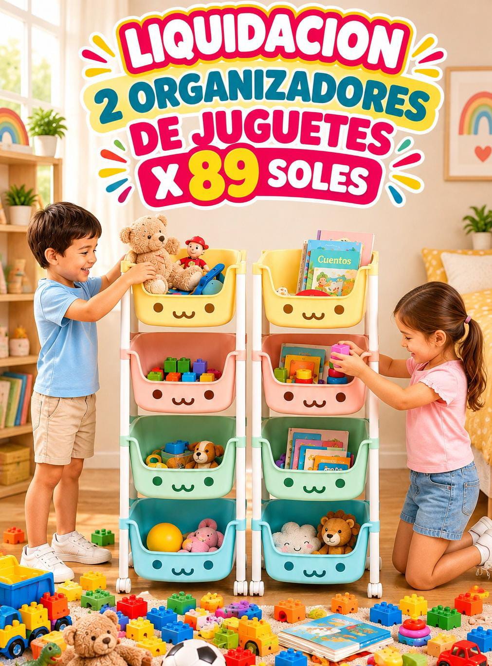 Organizador de juguetes