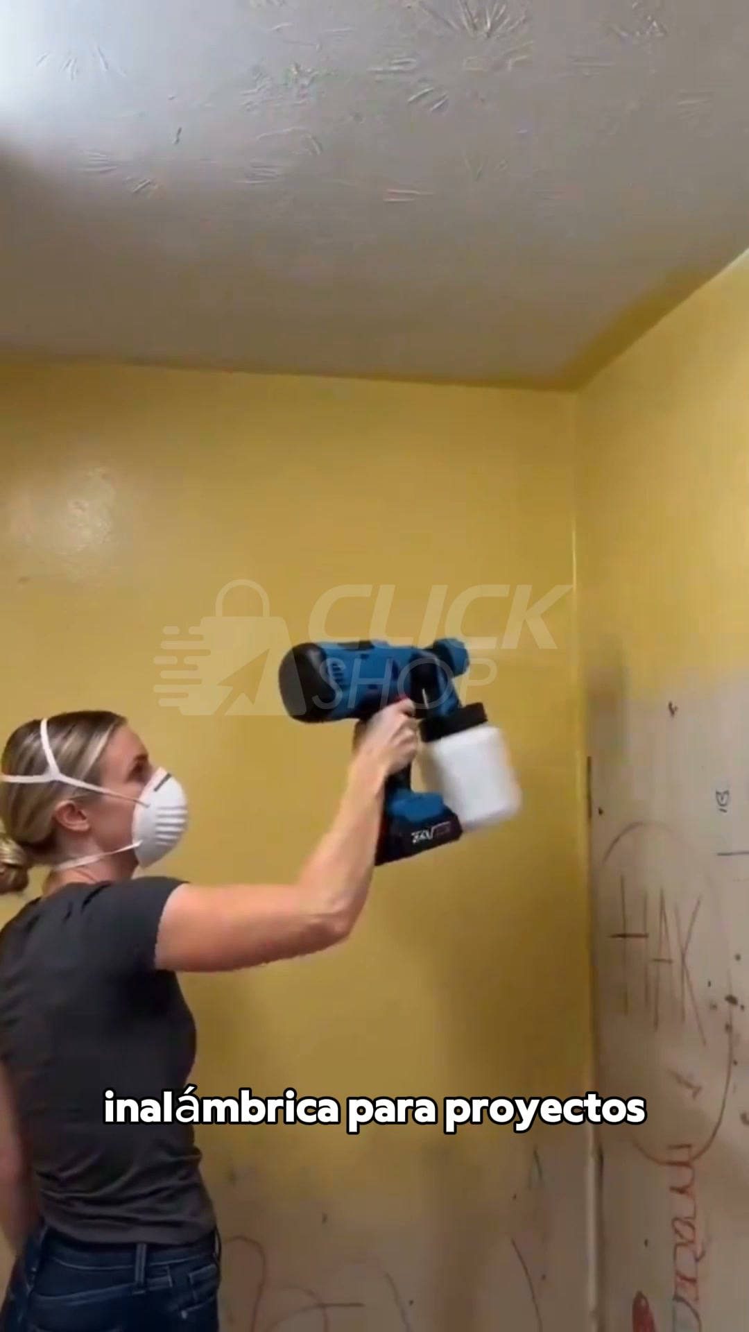 Pulverizador de pintura inalámbrico