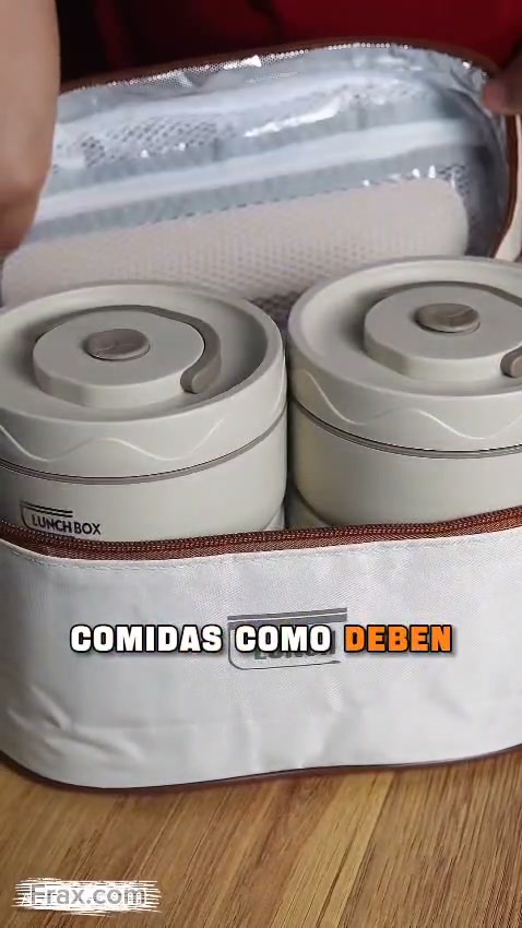 Lunch box 4 en 1 con bolsa térmica