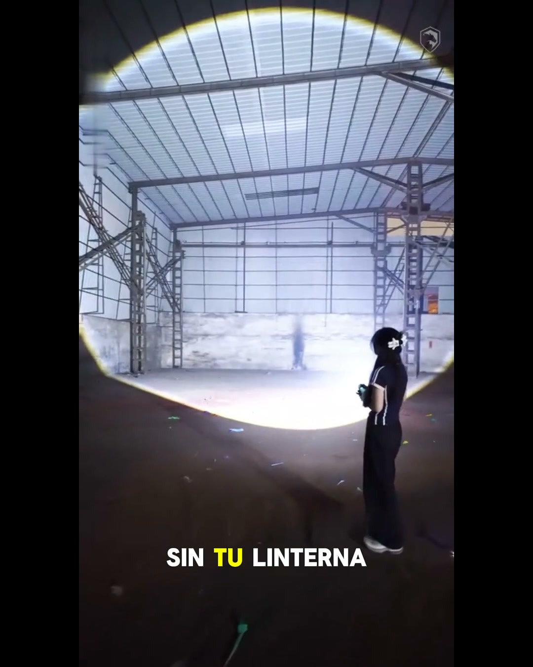 Linterna LED 3800 metros
