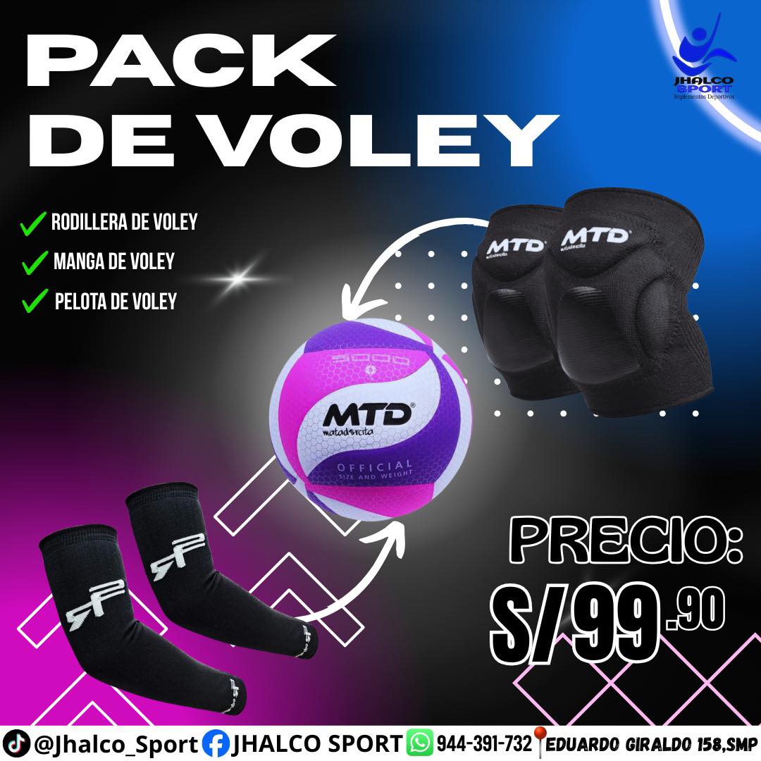 Pack de voley completo