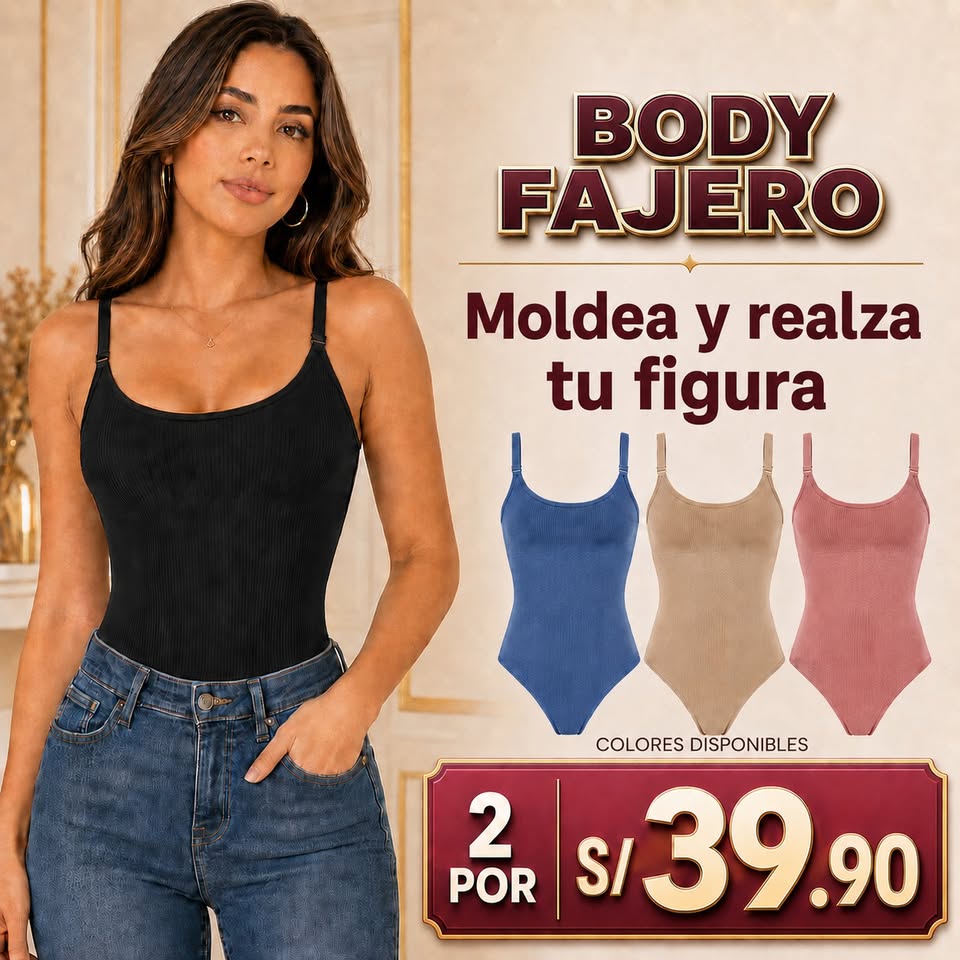 Body moldeador fajero