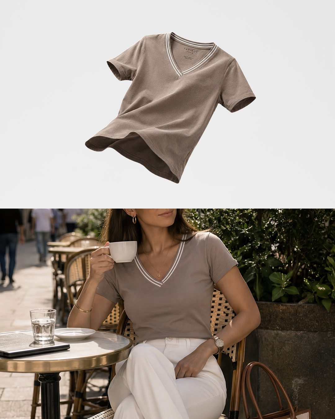 Polo de algodón