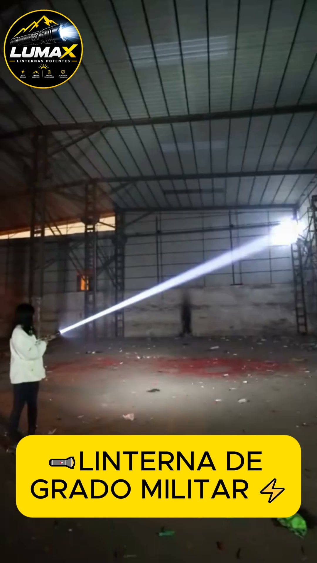 Linterna LED de grado militar