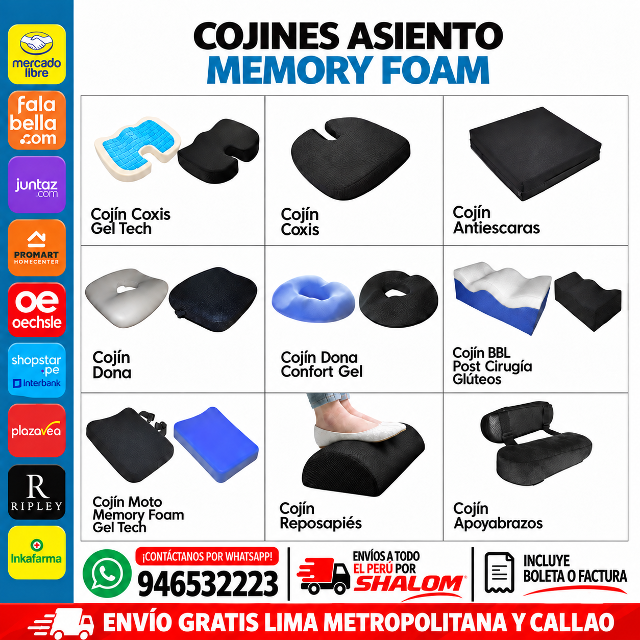 Almohada cervical viscoelástica
