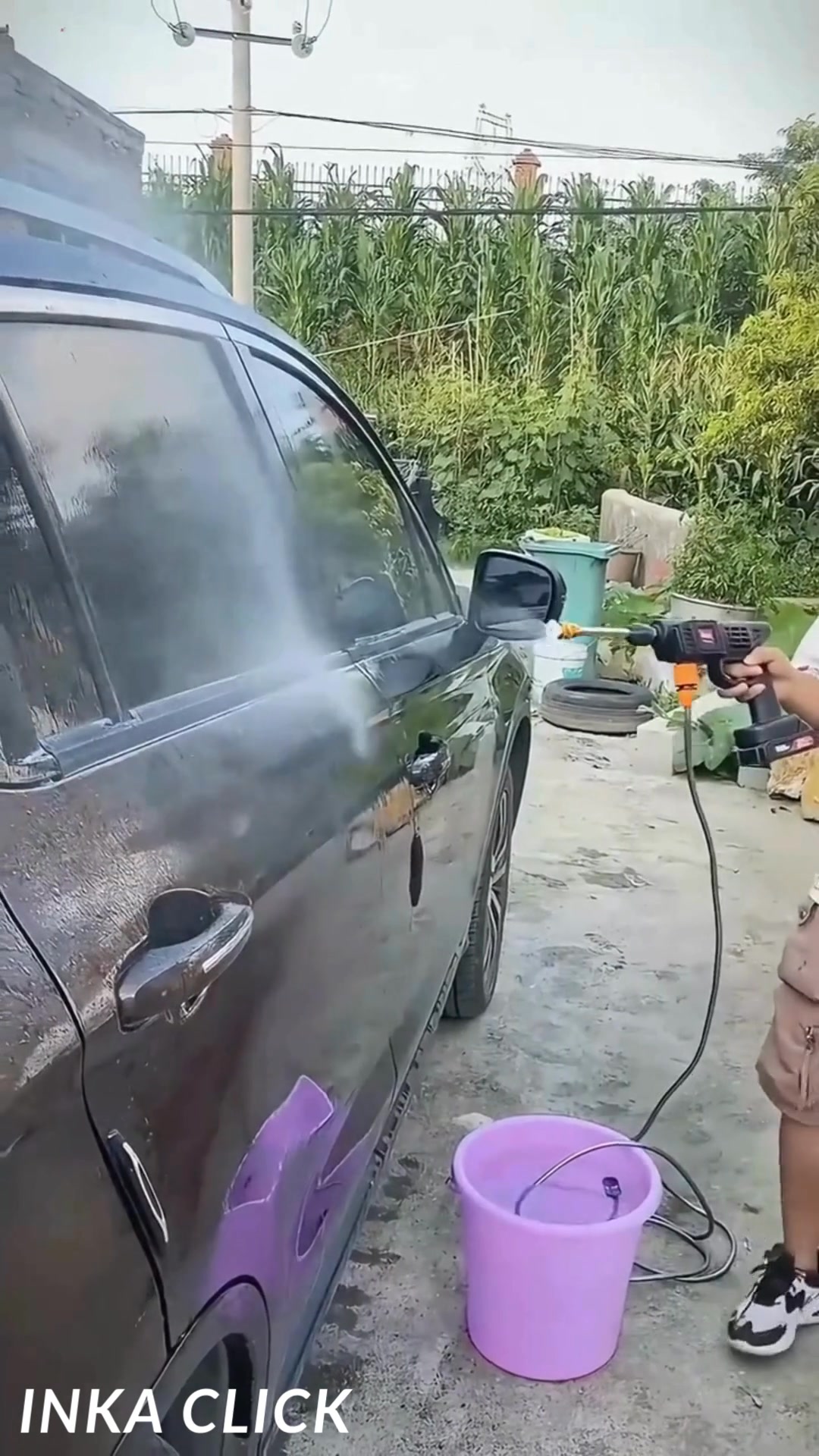 Hidrolavadora 28V a batería