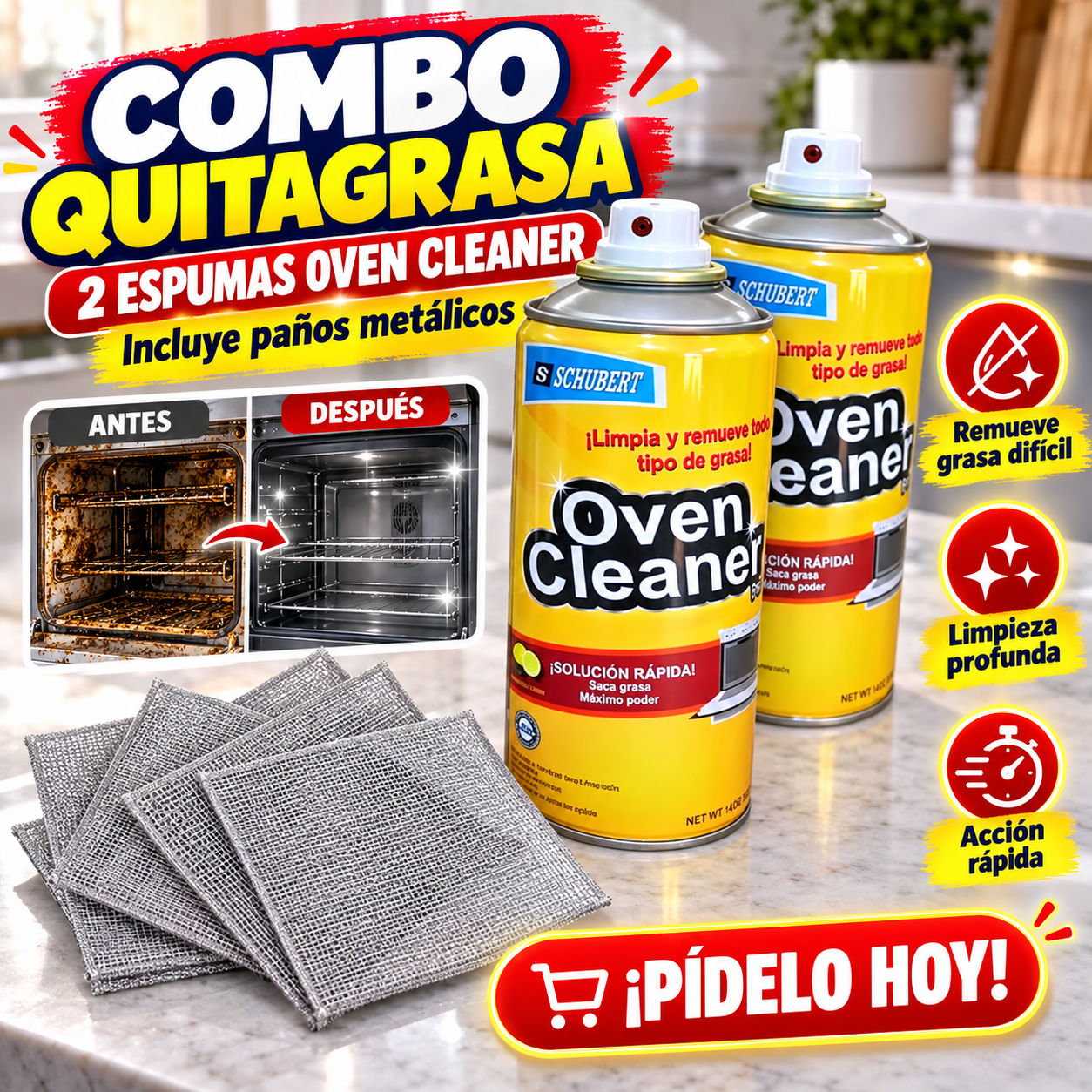 Desengrasante para cocina