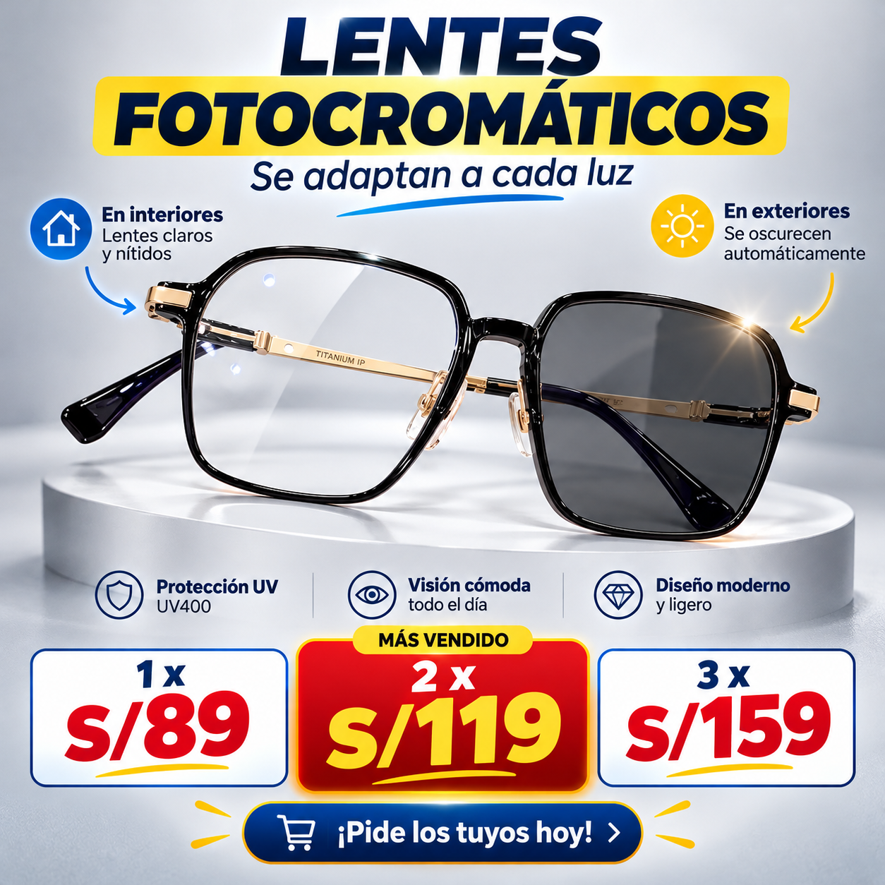 Lentes fotocromáticos