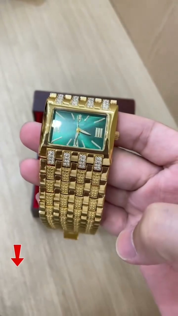 Reloj de acero inoxidable con zirconia
