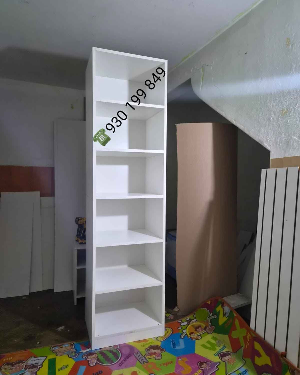 Estantes de melamina, madera o aluminio