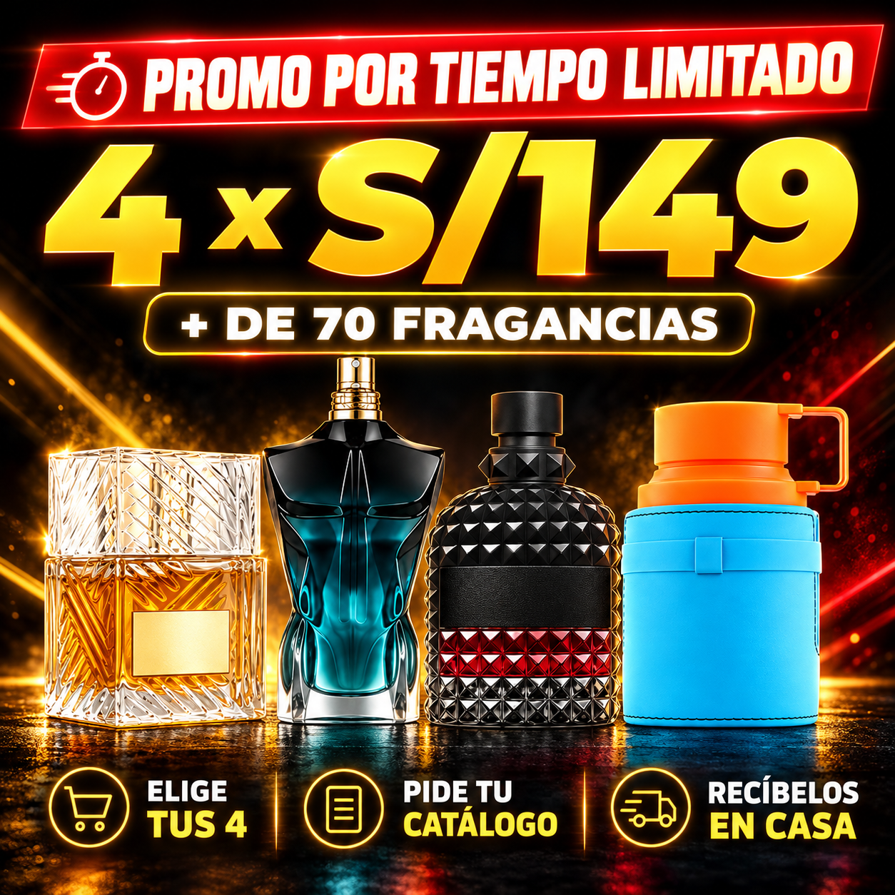Pack de perfumes
